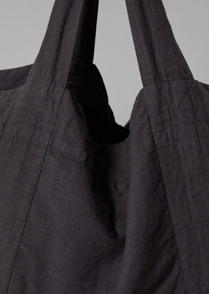 Garment Dyed Linen Bag | Black Pepper