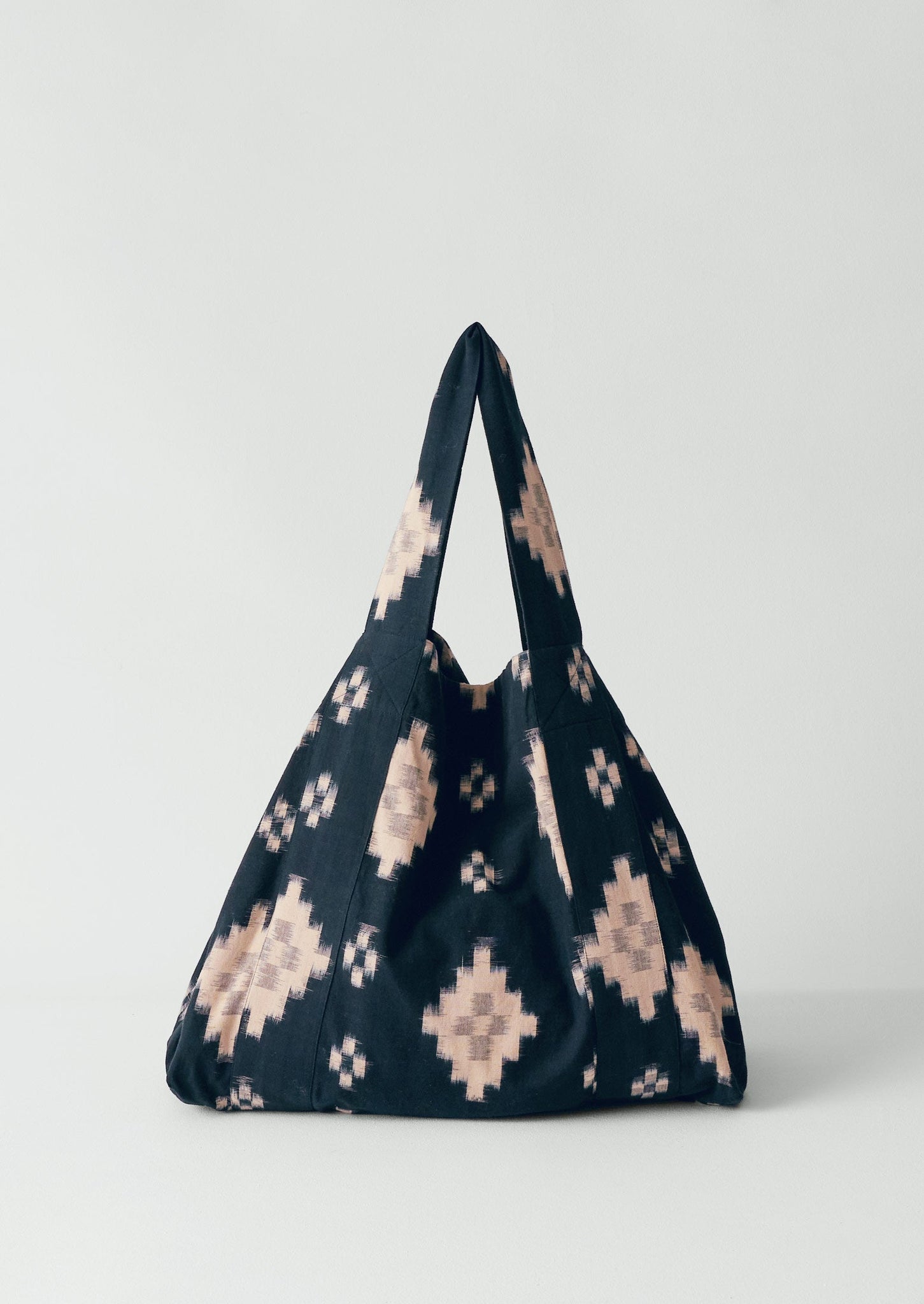 Fugue Ikat Bag | Midnight/Sand