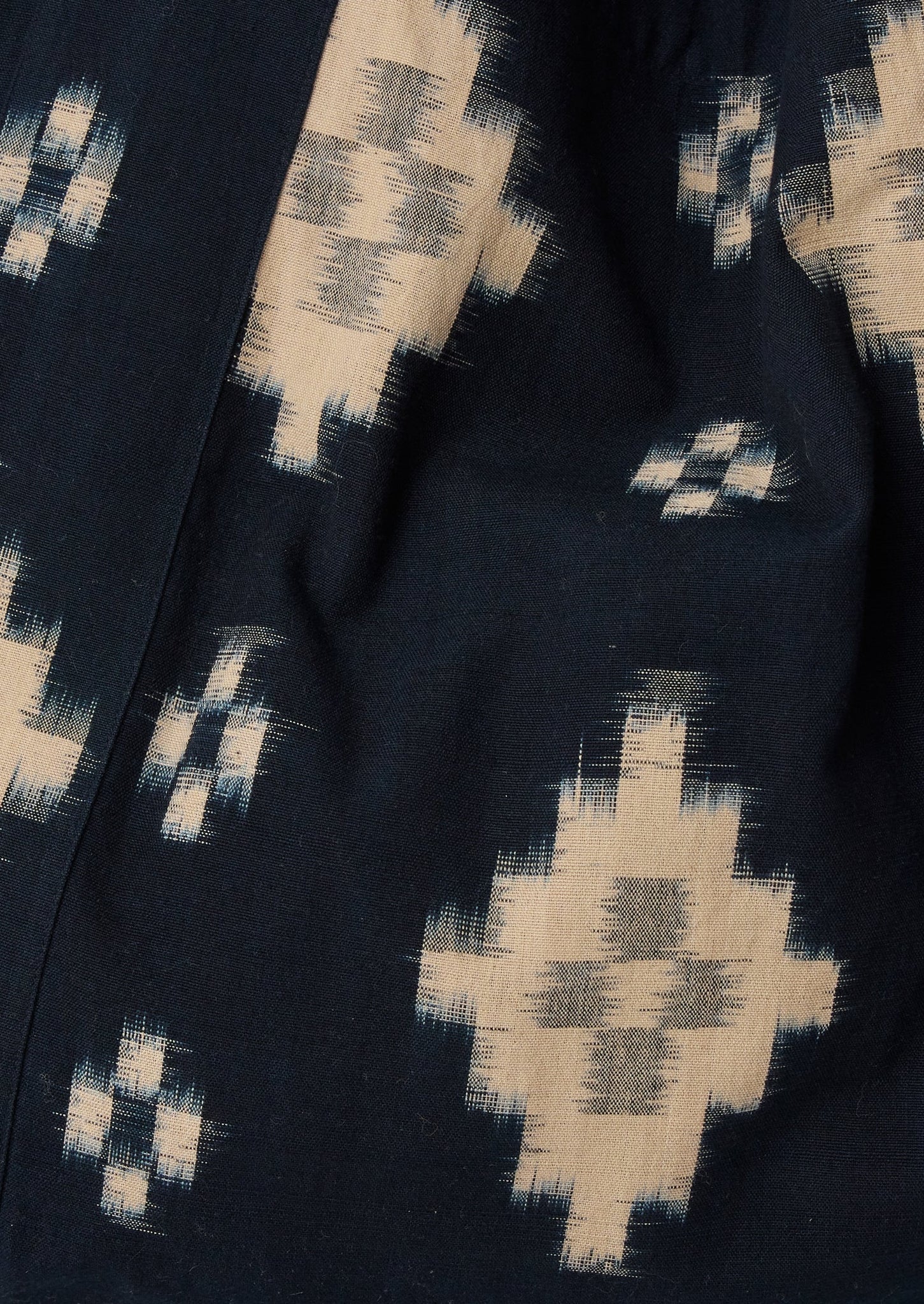 Fugue Ikat Bag | Midnight/Sand