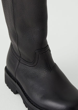 Fracap Eloide Leather Boots | Black