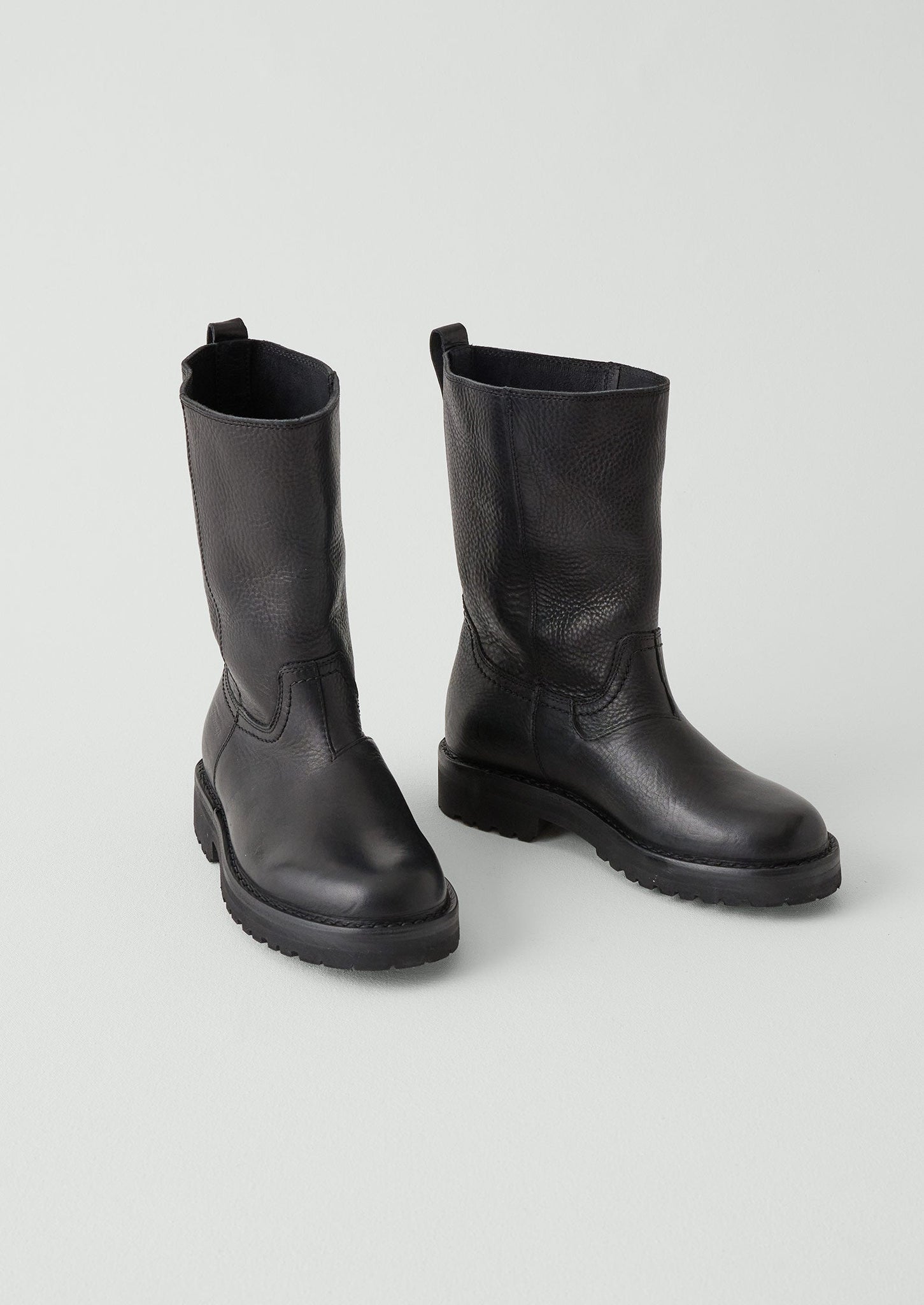 Fracap Eloide Leather Boots | Black