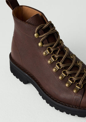 Fracap Leather Trail Boots | Dark Brown