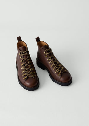 Fracap Leather Trail Boots | Dark Brown