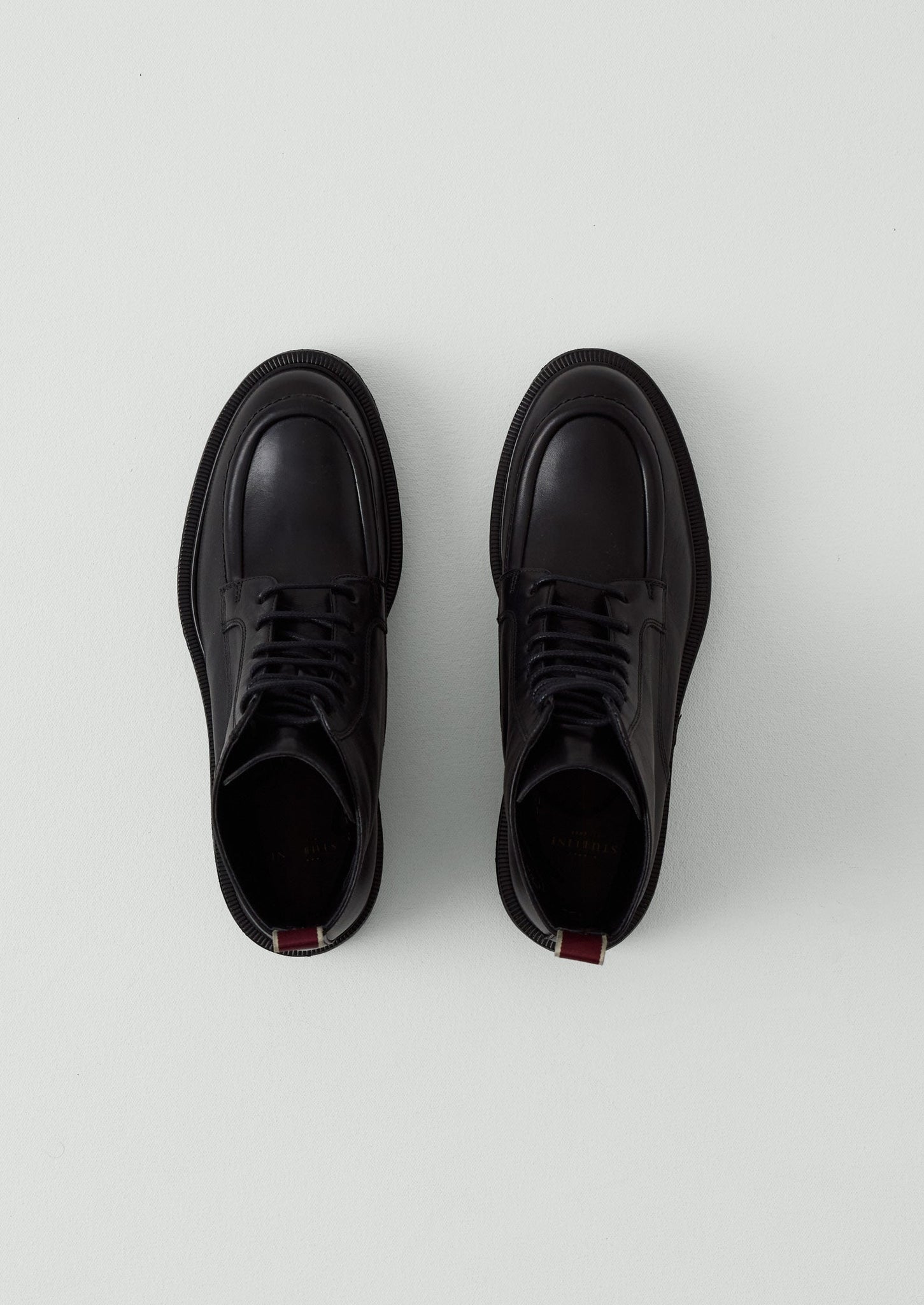 Sturlini Leather Lace Up Boots | Black