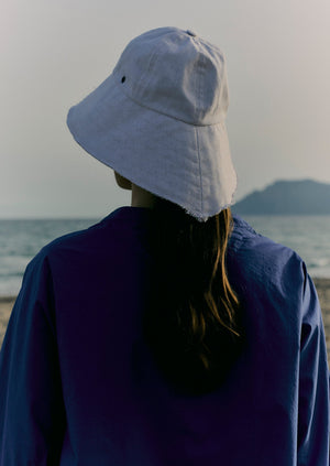 Beton Cire Cotton Hemp Hat | Ecru