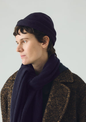 Jcosky Wool Felted Qirsh Hat | Navy
