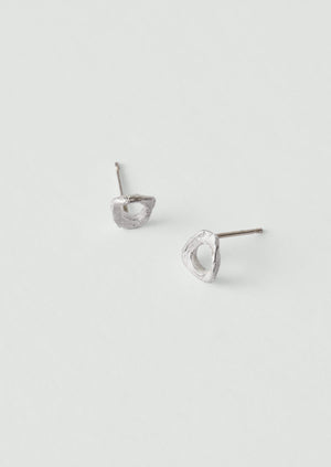 Emily Nixon Tolvan Silver Studs | Silver