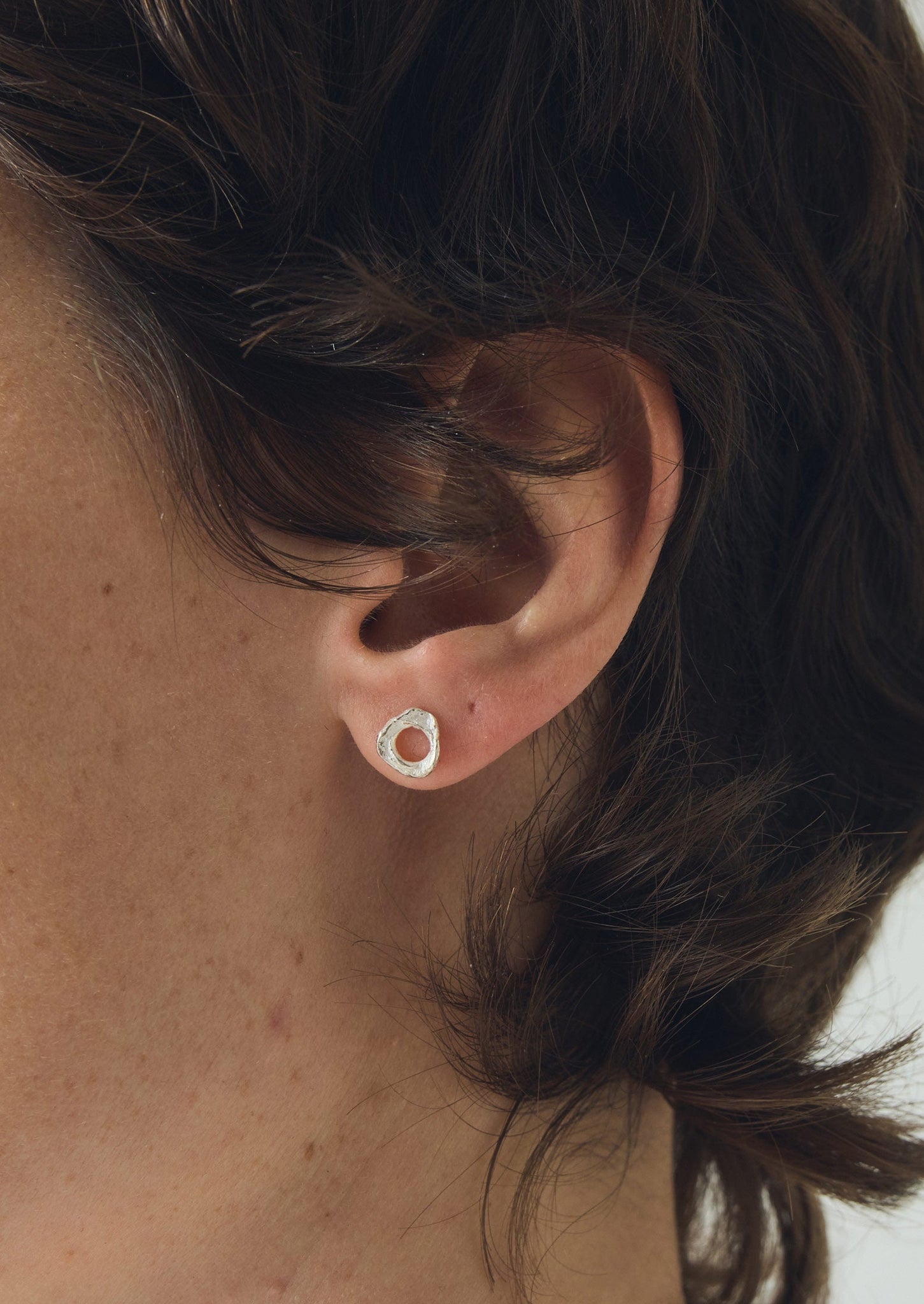 Emily Nixon Tolvan Silver Studs | Silver