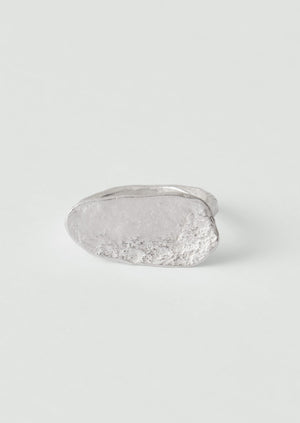 Emily Nixon Quoit Silver Ring | Silver