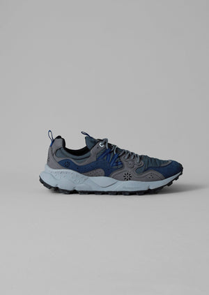 Flower Mountain Yamano Panelled Trainers | Charcoal
