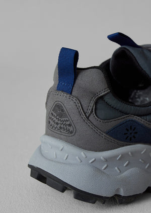 Flower Mountain Yamano Panelled Trainers | Charcoal