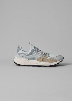 Flower Mountain Yamano Panelled Trainers | Light Grey