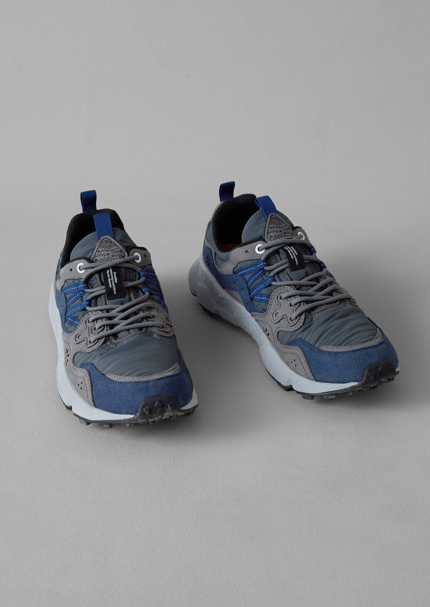 Flower Mountain Yamano Panelled Trainers | Charcoal