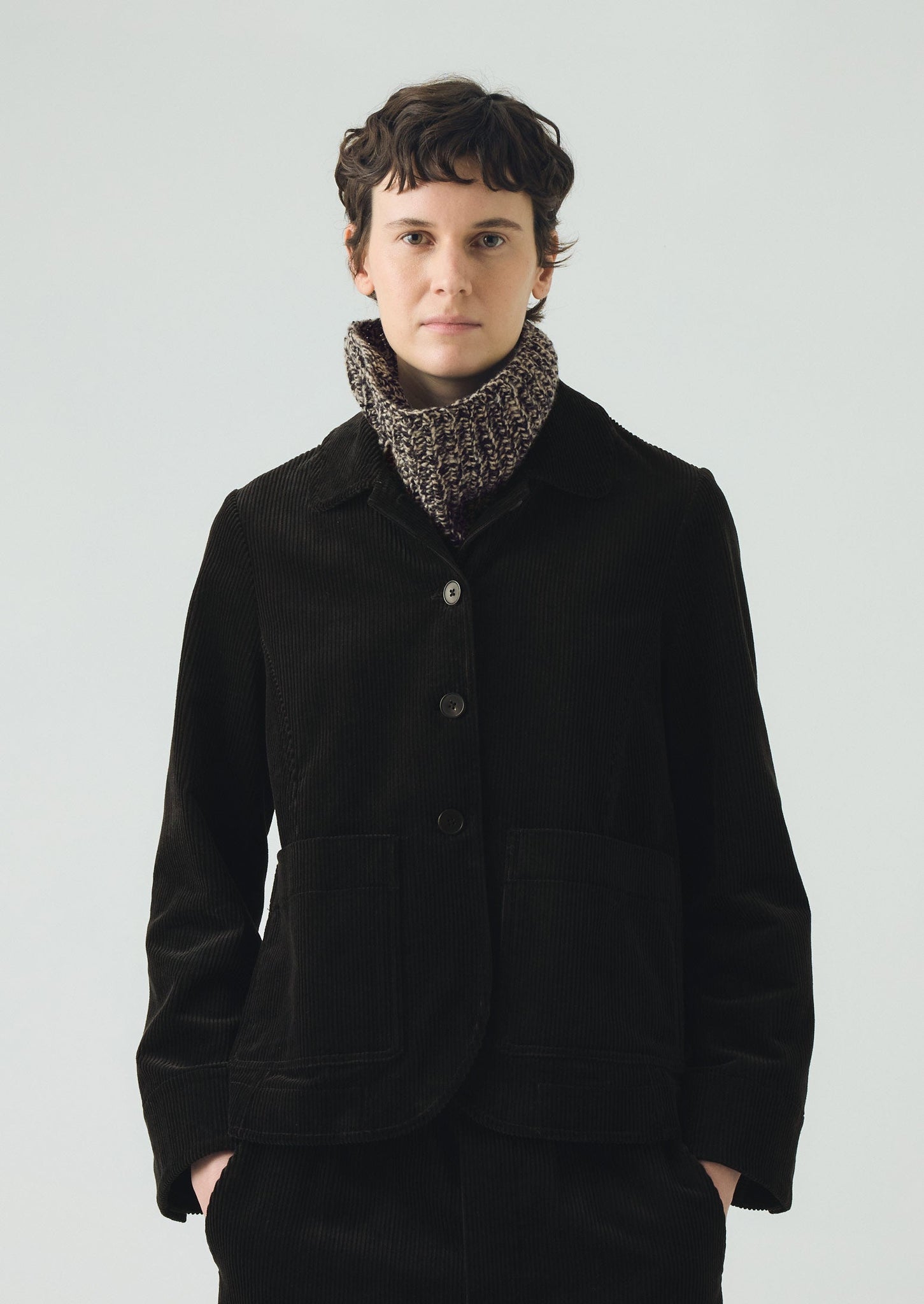Donegal Marl Snood | Granite Marl