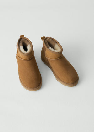 Babbi Patchwork Boots | Tan