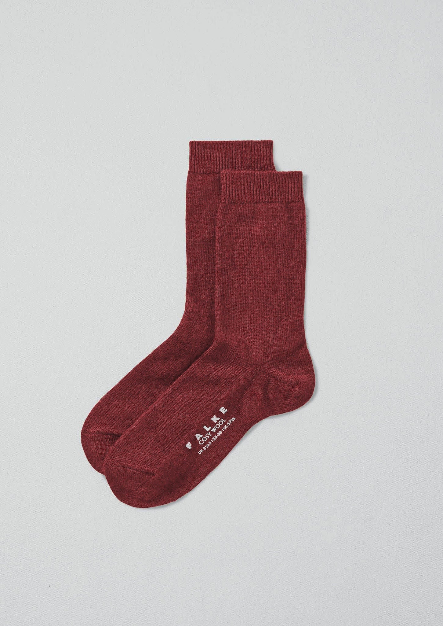 Falke Cosy Wool Socks | Cayenne Red