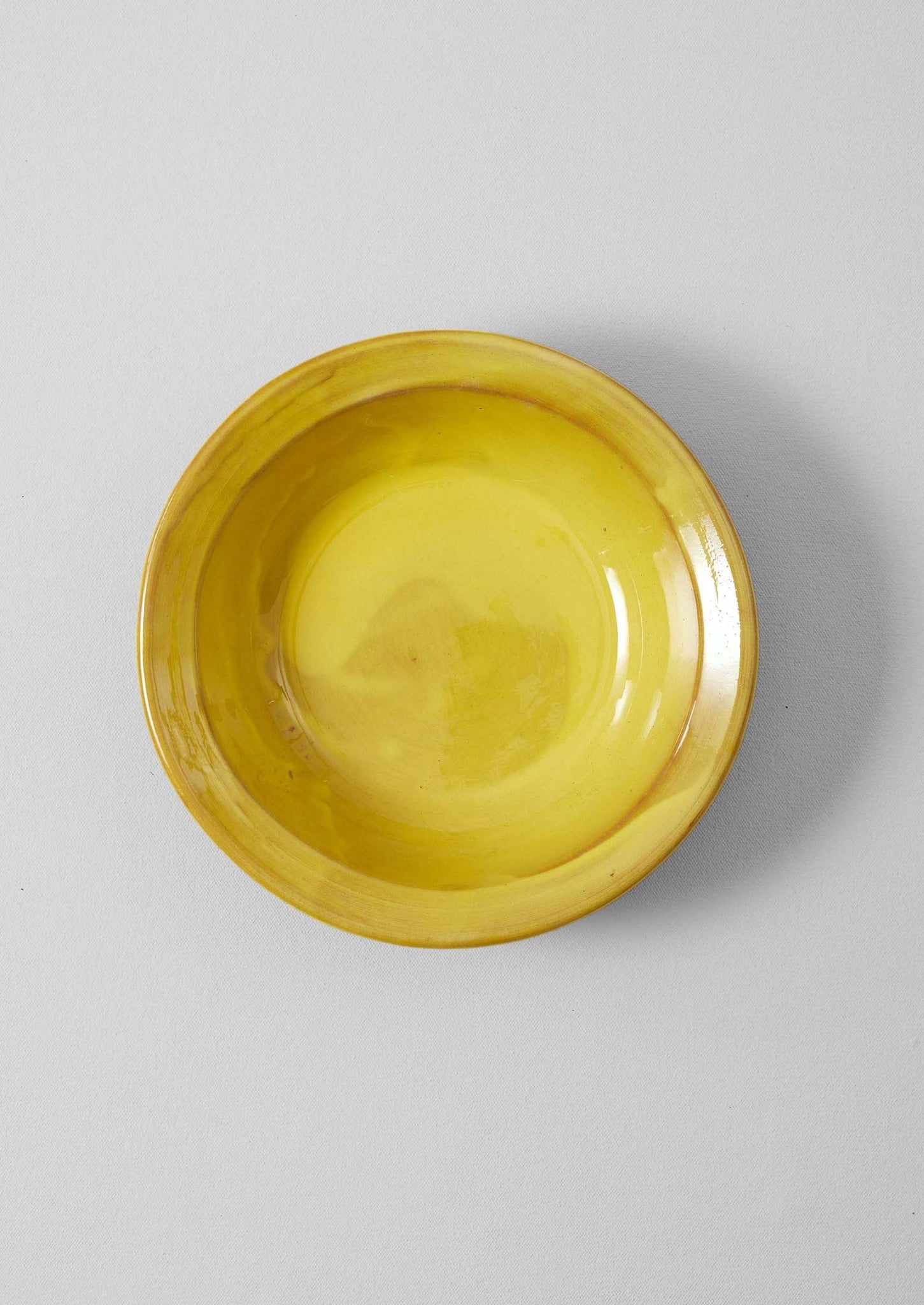 Poterie Barbotine Deep Bowl | Citrus/Terracotta