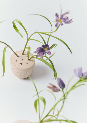 Eleanor Torbati Ceramic Flower Bowl | Cream