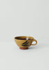Ben Hall Slipware Tea Cup | Honey/Terracotta
