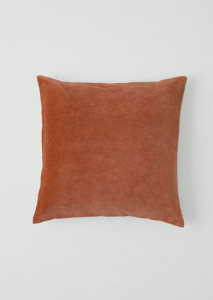 Square Velvet Cushion Cover | Washed Coral