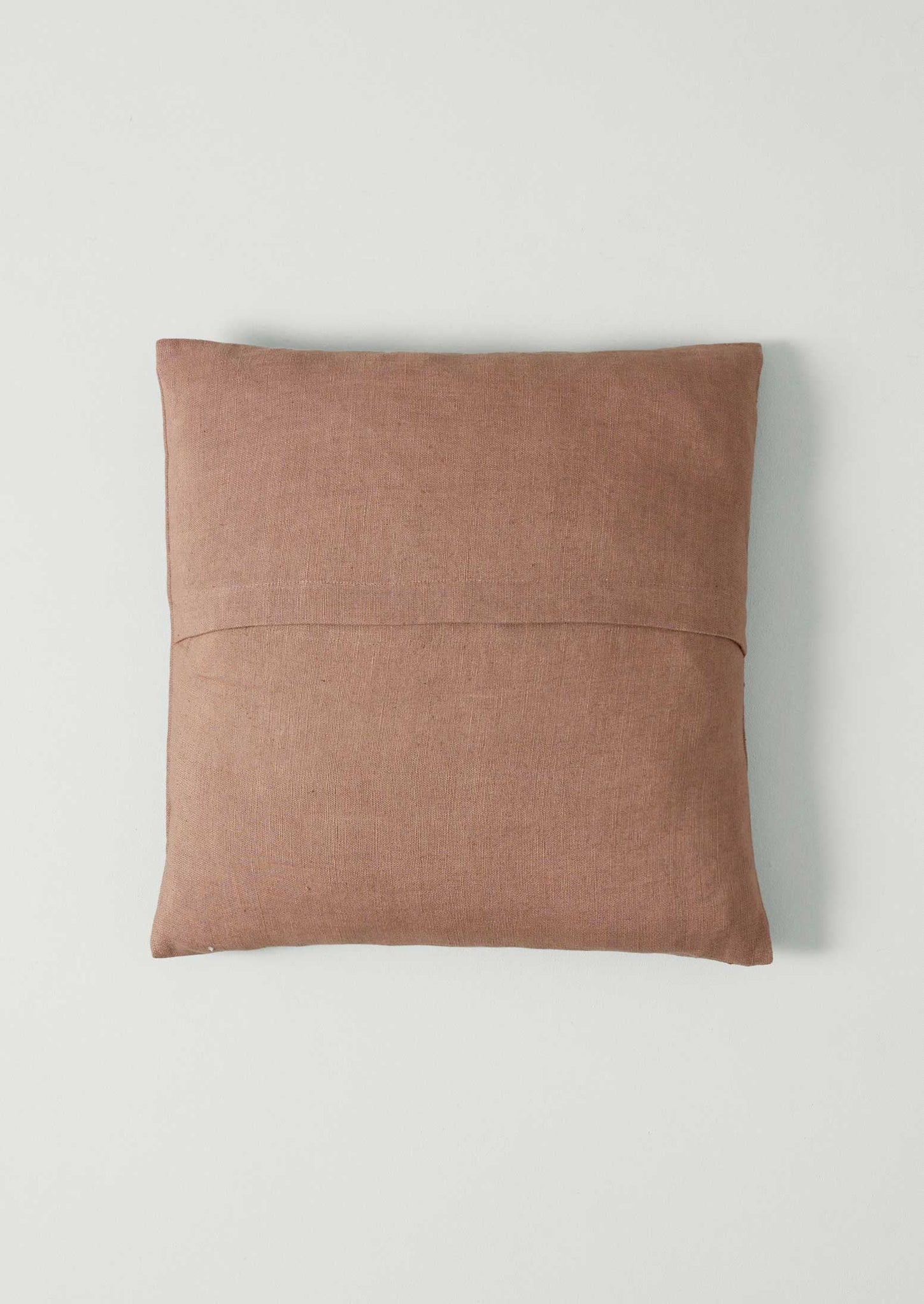 Aria Embroidered Cushion Cover | Dusk/Caramel