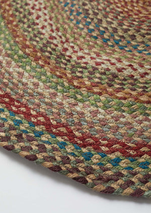 The Braided Rug Company Organic Jute Rug | Multi
