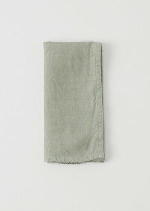 Washed Linen Napkin | Soft Mint