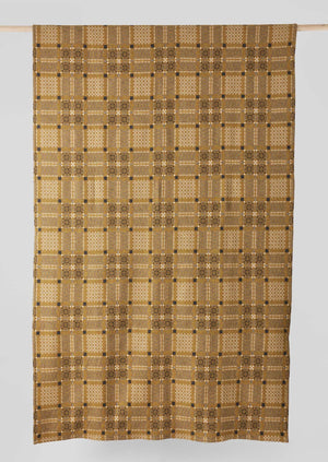 Melin Tregwynt Welsh Blanket | Mead/Ash
