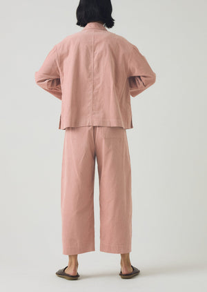 Organic Cord Shirt | Pink Clay