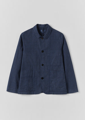 Unstructured Overdyed Chore Jacket | Delft