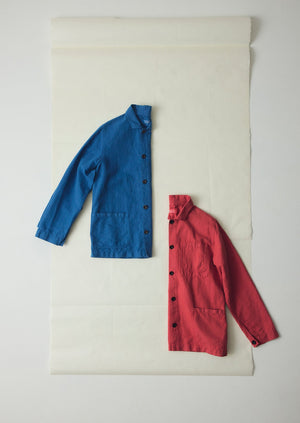 Arlo Garment Dyed Herringbone Jacket | Delft