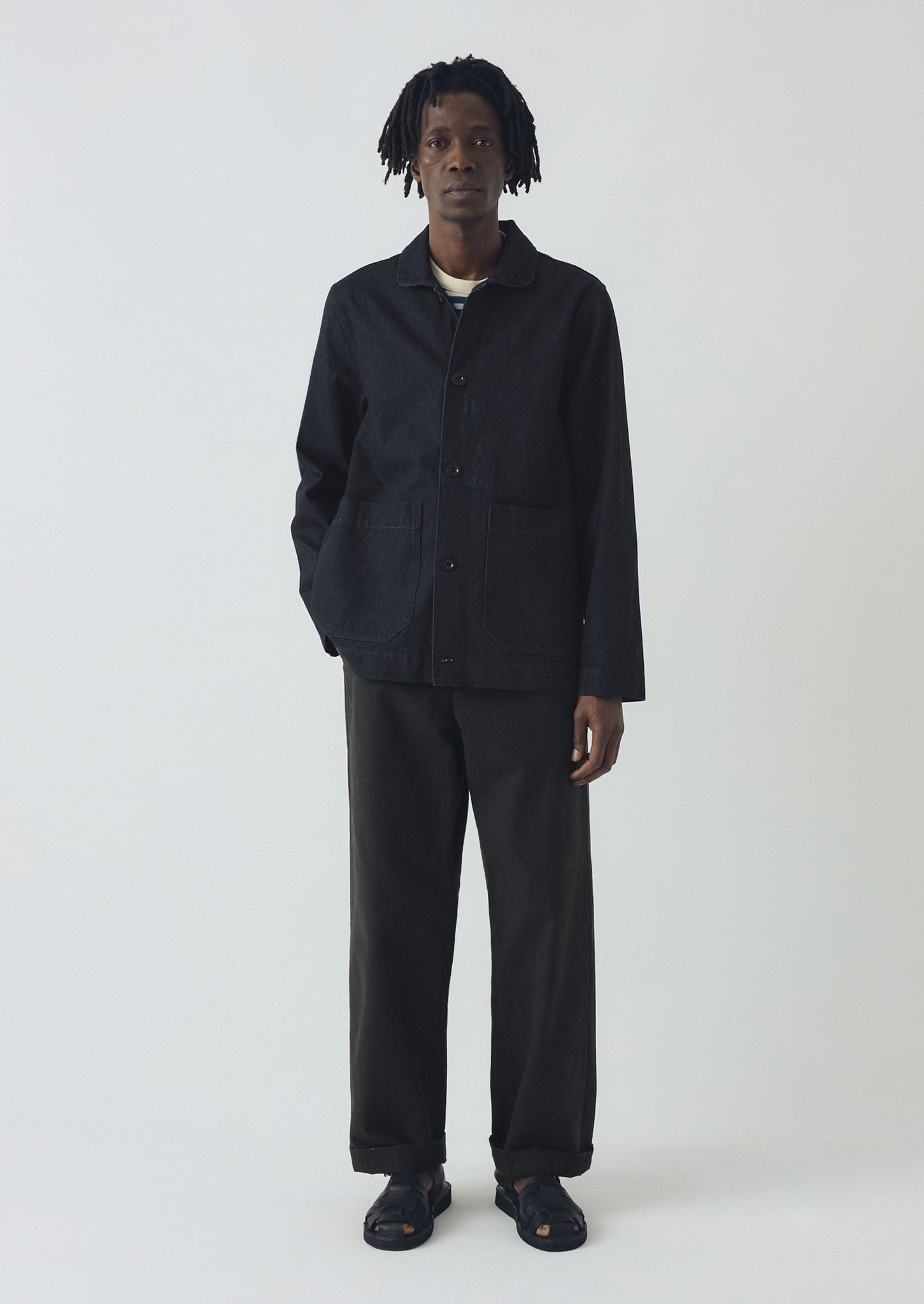 Denim Chore Jacket | Indigo