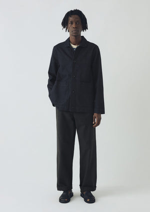 Rory Cotton Canvas Trousers | Slate