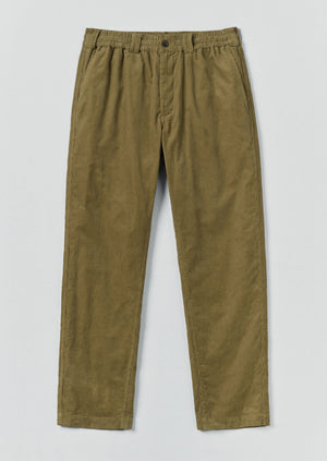Organic Cord Drawstring Trousers | Linden