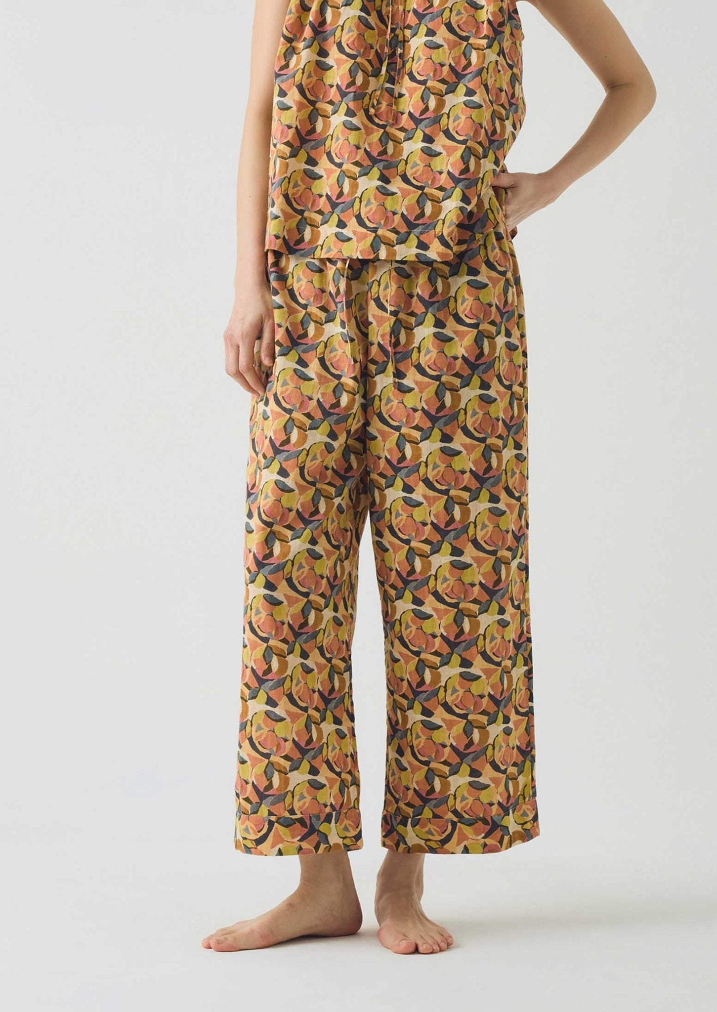Still Life Print Pyjamas | Clay