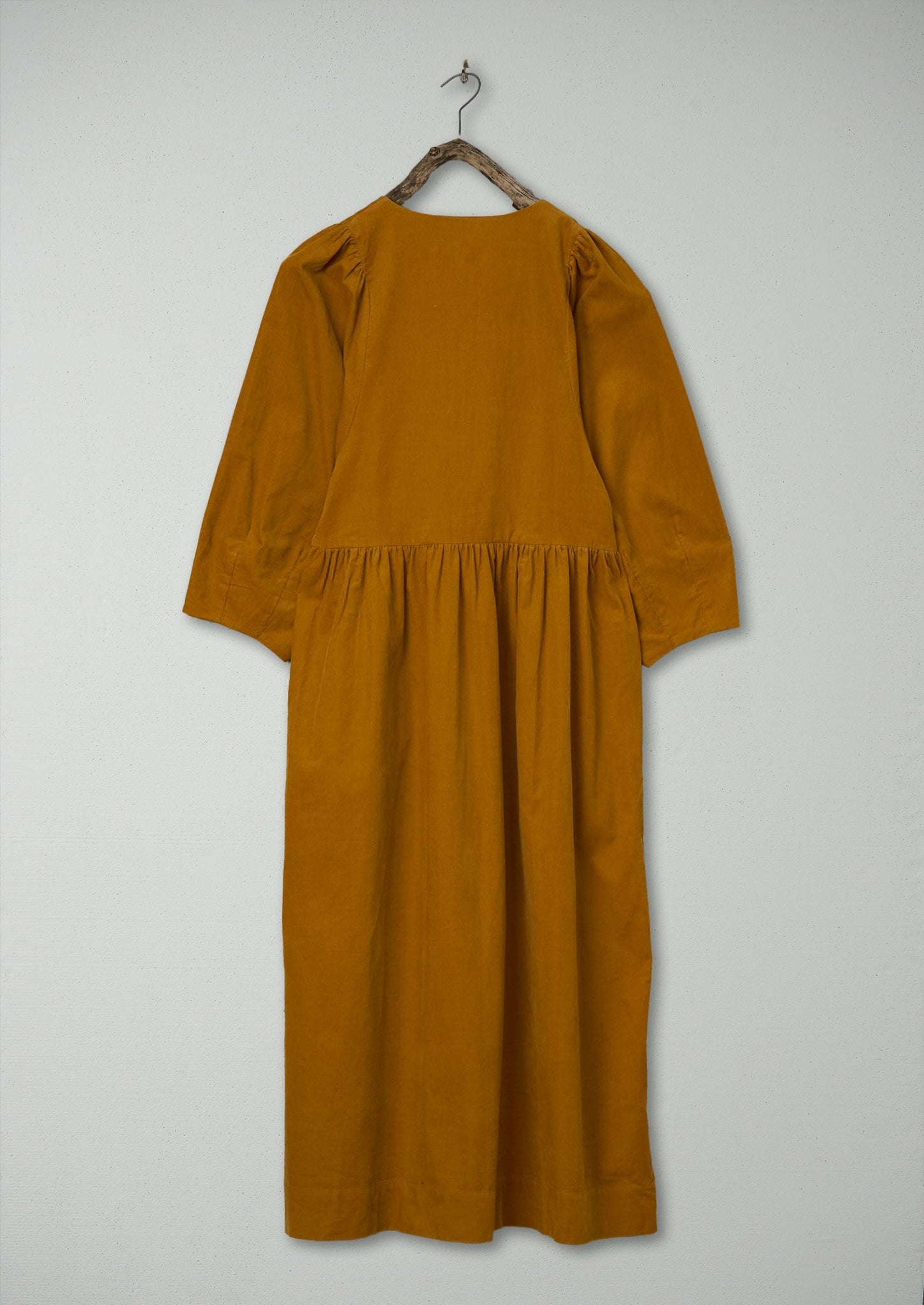 Renewed Maya Organic Cotton Needlecord Dress Size S (104) | Bonfire