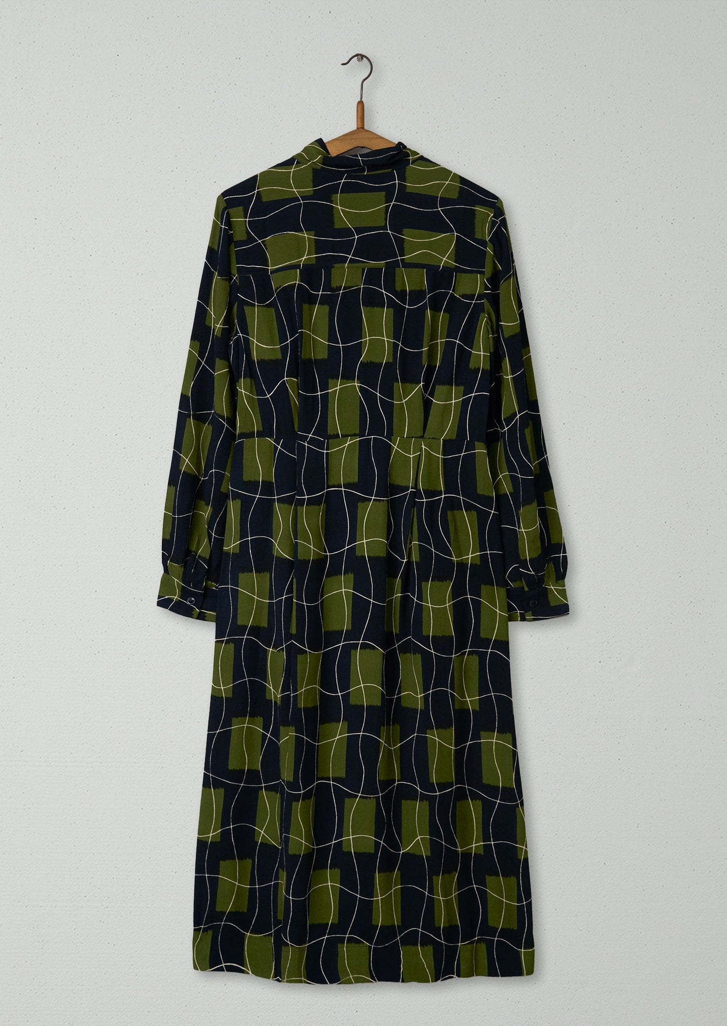 Reworn Check Print Dress Size 6 (992) | Multi