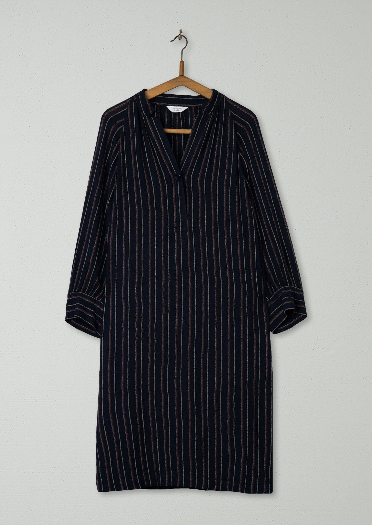 Reworn Gauze Tunic Dress Size 8 (900) | Multi