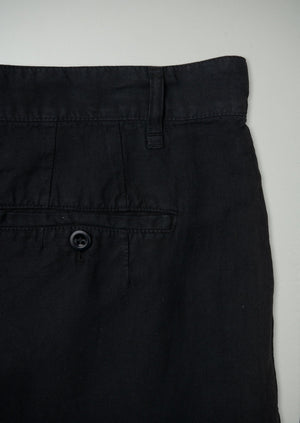 Reworn Pleat Front Shorts Size 16 (620) | Coal