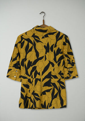 Reworn Floral Print Shirt Size 8 (630) | Multi