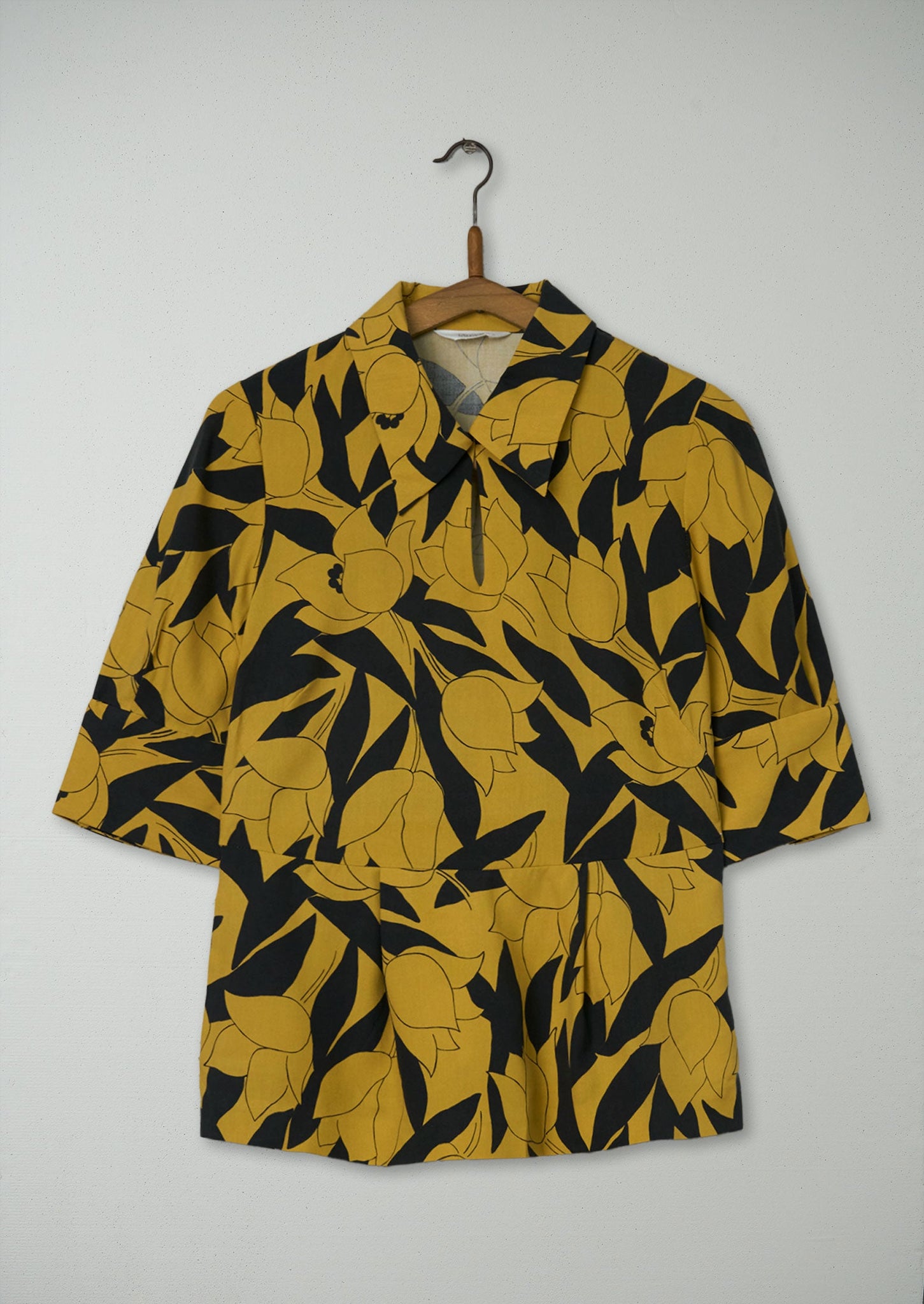 Reworn Floral Print Shirt Size 8 (630) | Multi