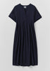 Bryn Twill Dress | Indigo