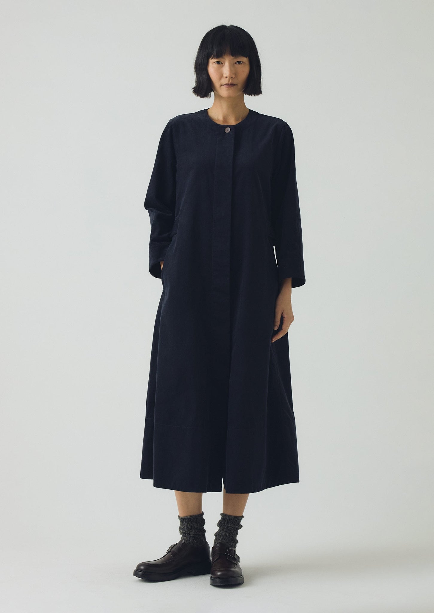 Adjustable A Line Dress | Midnight