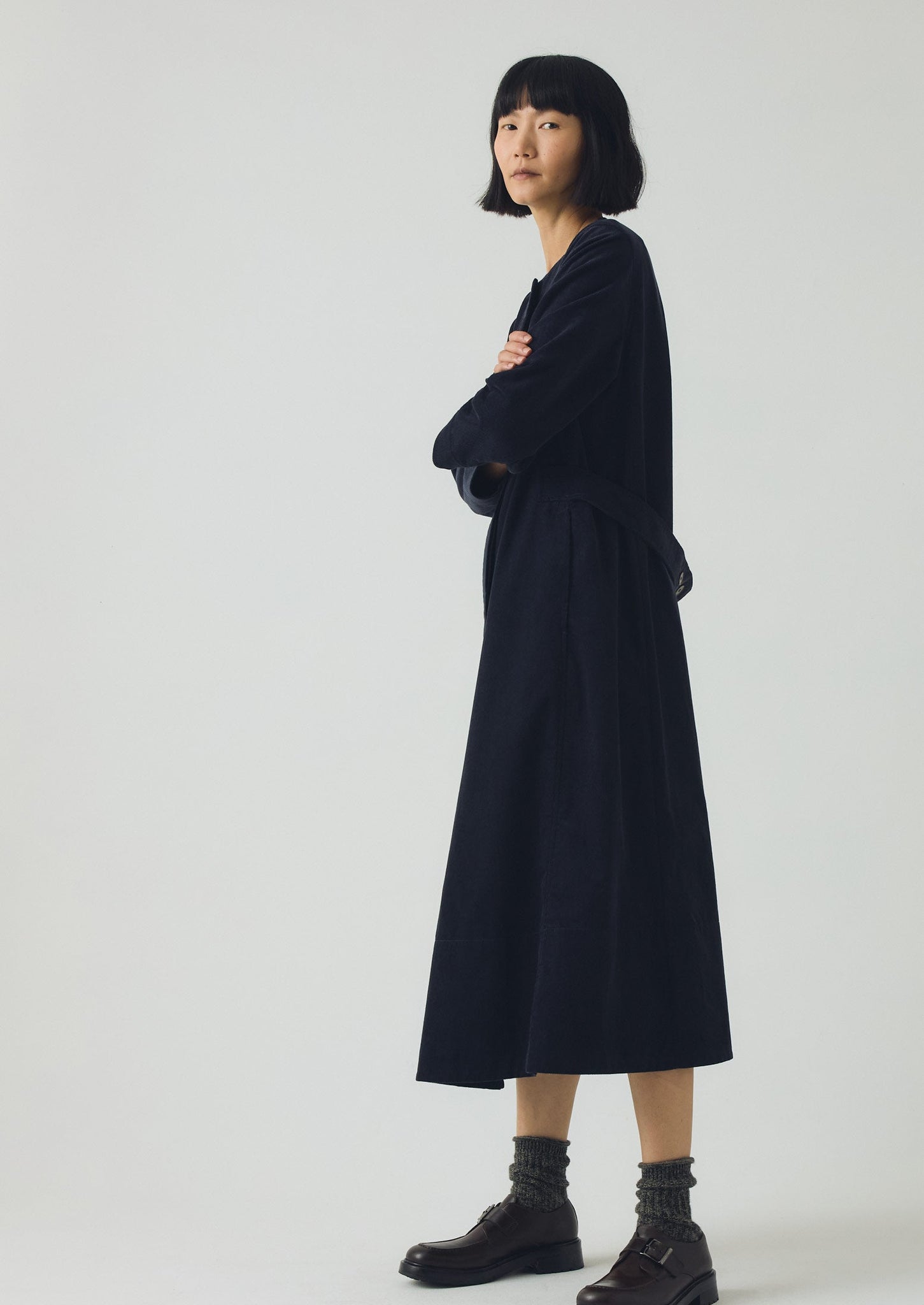 Adjustable A Line Dress | Midnight