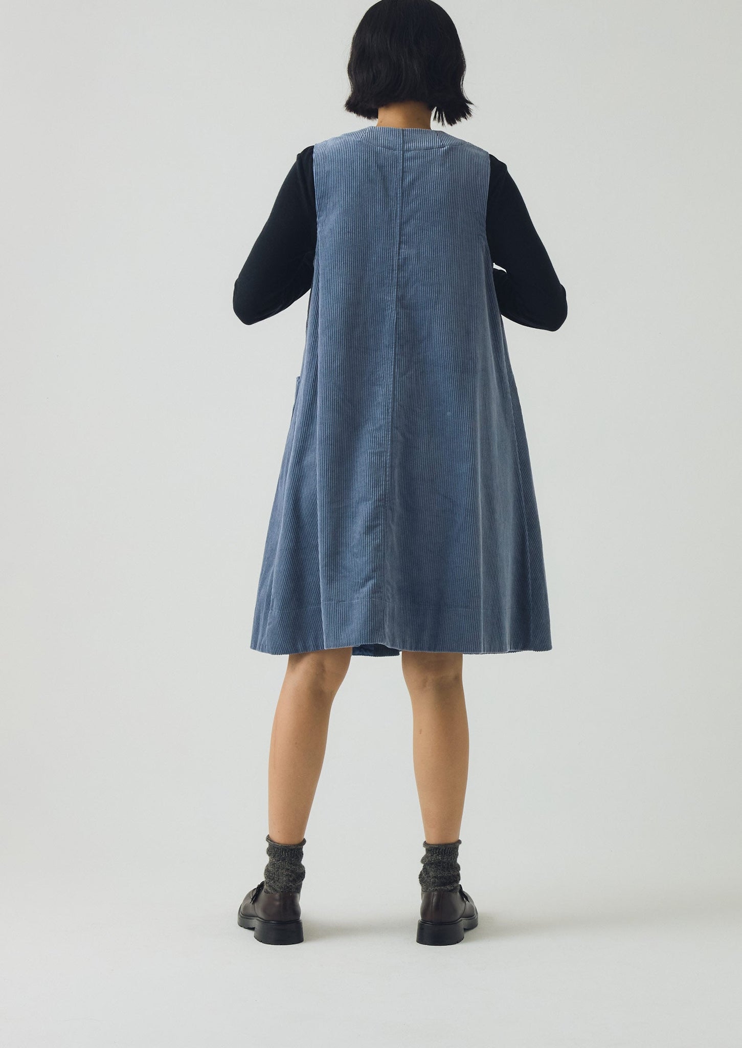 Organic Cord A Line Dress | Myrtle