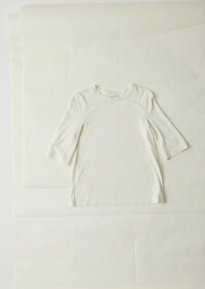 Cleo Cotton Tee | Chalk