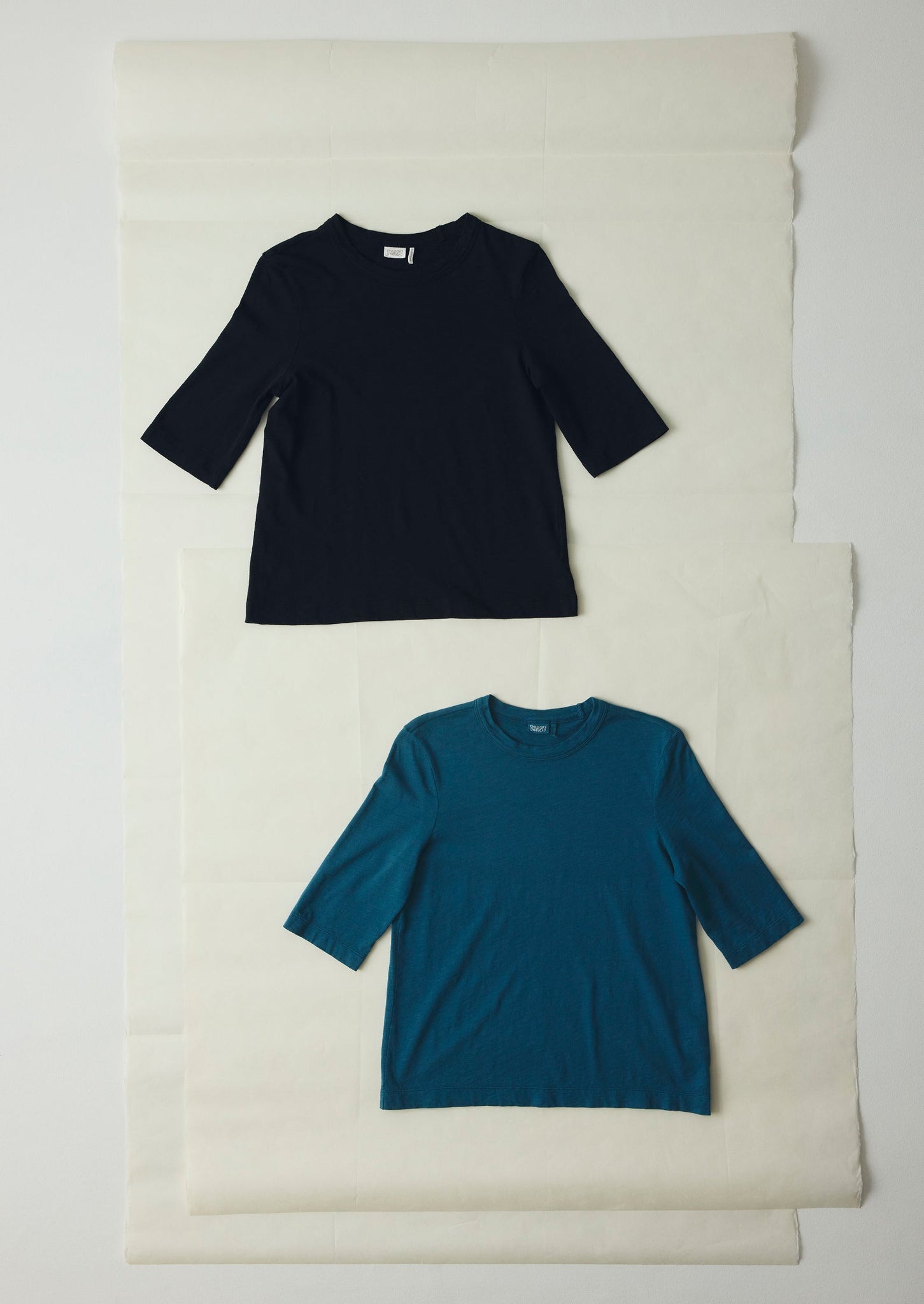 Cleo Cotton Tee | Copper Blue
