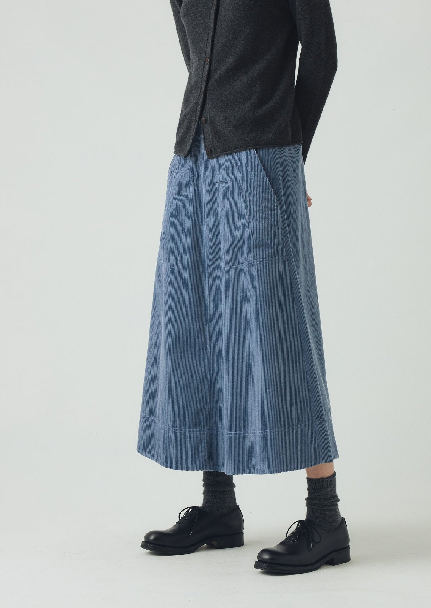 Organic Cord A Line Skirt | Myrtle