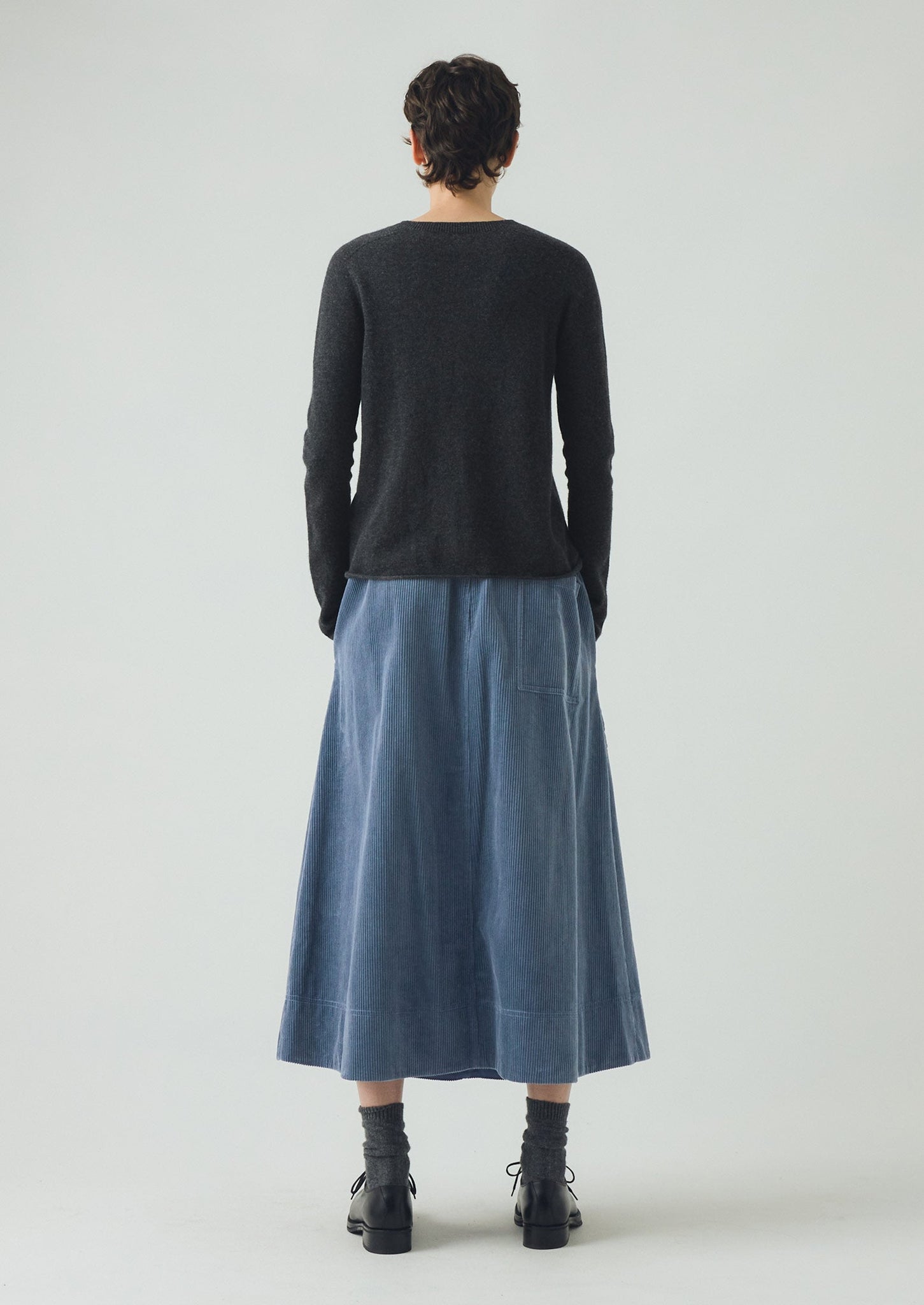 Organic Cord A Line Skirt | Myrtle