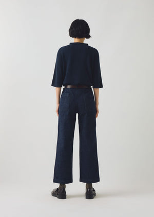 Ashley Organic Cropped Jeans | Indigo